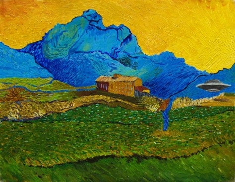 My painting of Van Gogh's original painting 